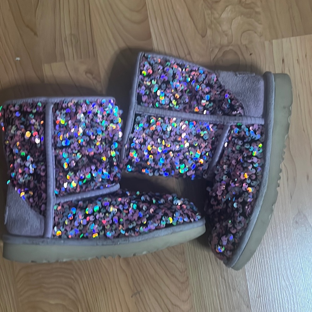 Ugh sequin boots